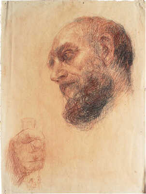 Яновская Ольга Дмитриевна. Мужской портрет